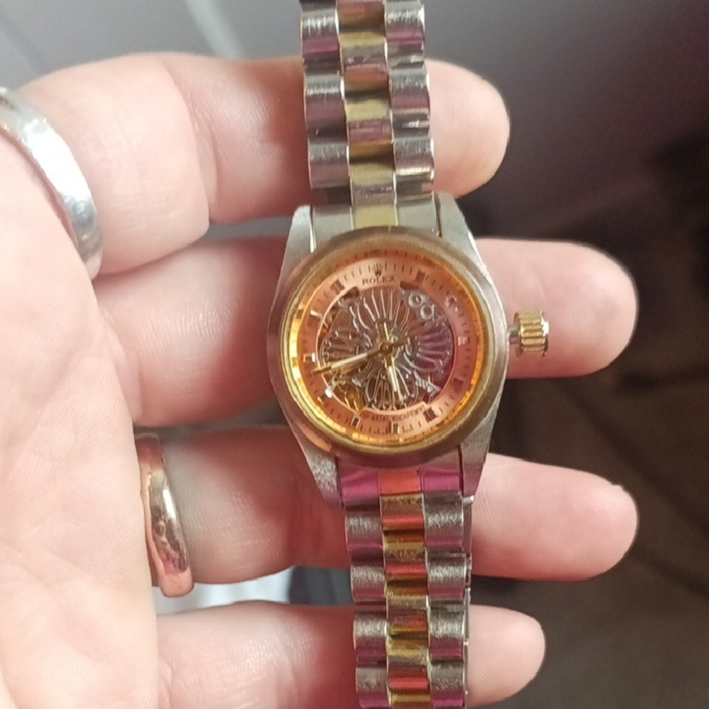 Fossil Two-Tone Watch